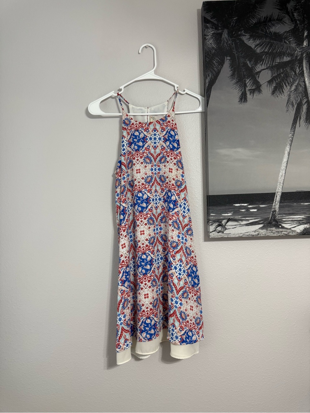 Pink Rose Red, White & Blue Lined Dress - Picture 2 of 8